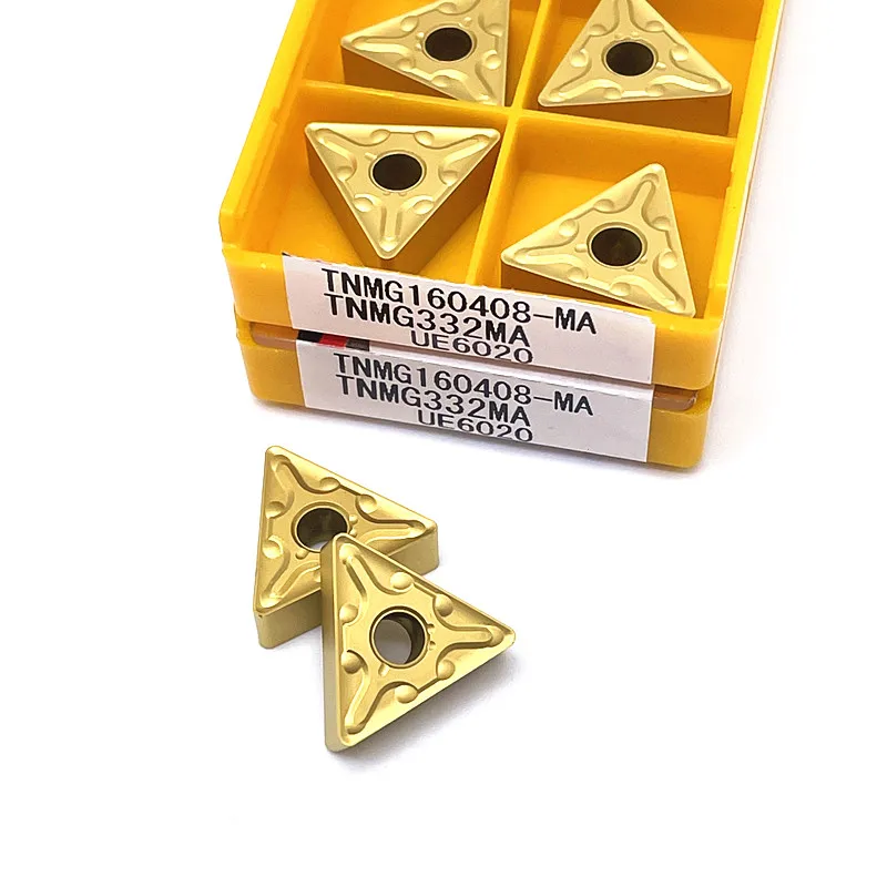 Imagem -06 - Carbide Insert External Turning Tools Lathe Cutter Peças de Aço Inoxidável Tnmg160404 Tnmg160408 ma Vp15tf Ue6020 Us735