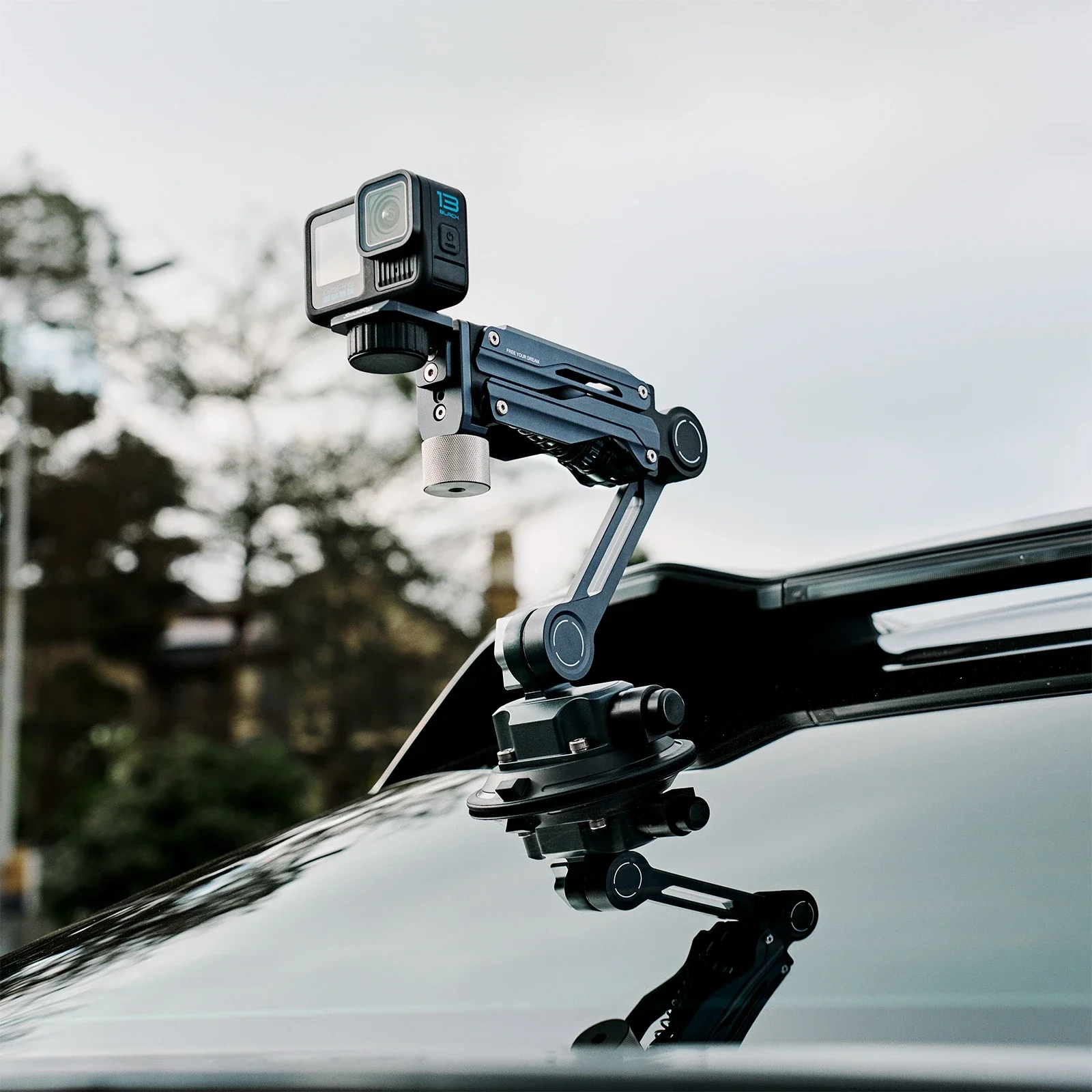 Smallrig سيارة اطلاق النار امتصاص الصدمات شفط كأس جبل ل DJI Osmo جيب 3 GoPro HERO13 Insta360 X4 ملحقات الكاميرا الرياضية