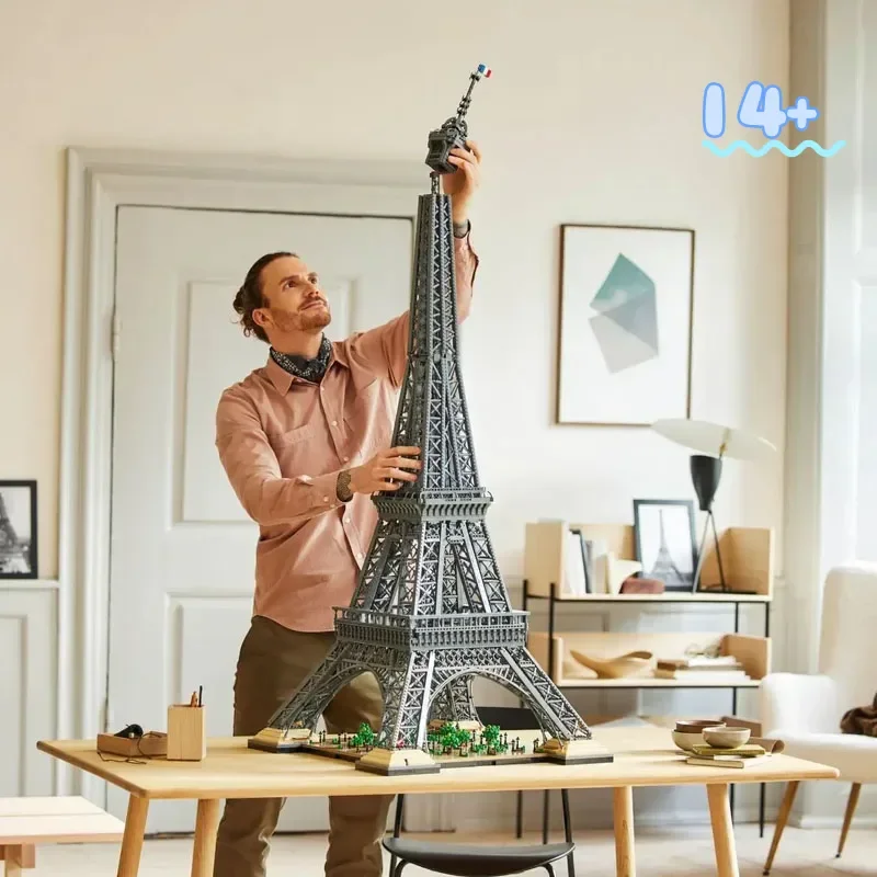 

Конструктор Disney 10307 «Большая Эйфелева башня» (1,49 м), 1000+ деталей, в наличии, подарок на день рождения/Рождество для детей