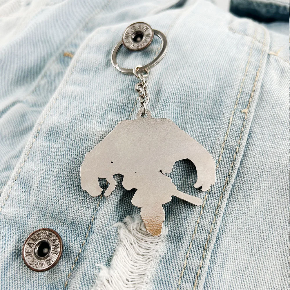 Frieren The Mage المفاتيح أنيمي فريرين بيوند رحلة نهاية كيرينغ قلادة حديدية هدية عيد الحب #3