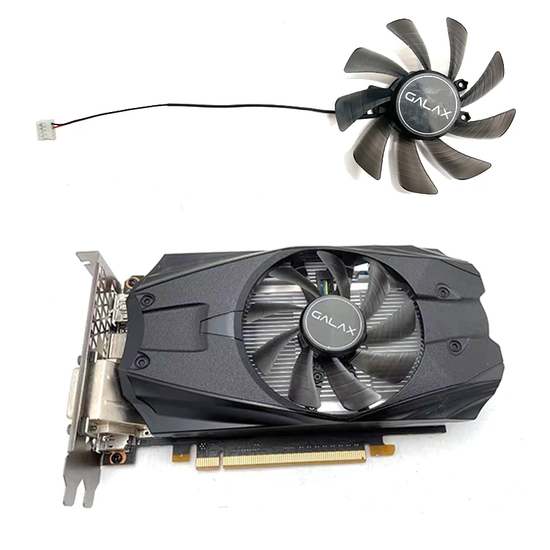 1FAN GALAX GTX1050ti GTX950 2G graphics card cooling fan 1050 Hujiang fan T129215DM 2PIN