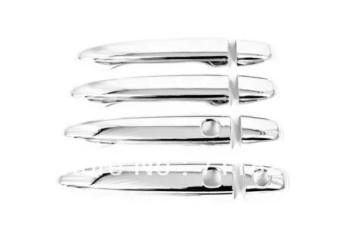 

Стайлинг автомобиля хромированная дверная ручка с умным ключом для Toyota Prado Land Cruiser FJ120