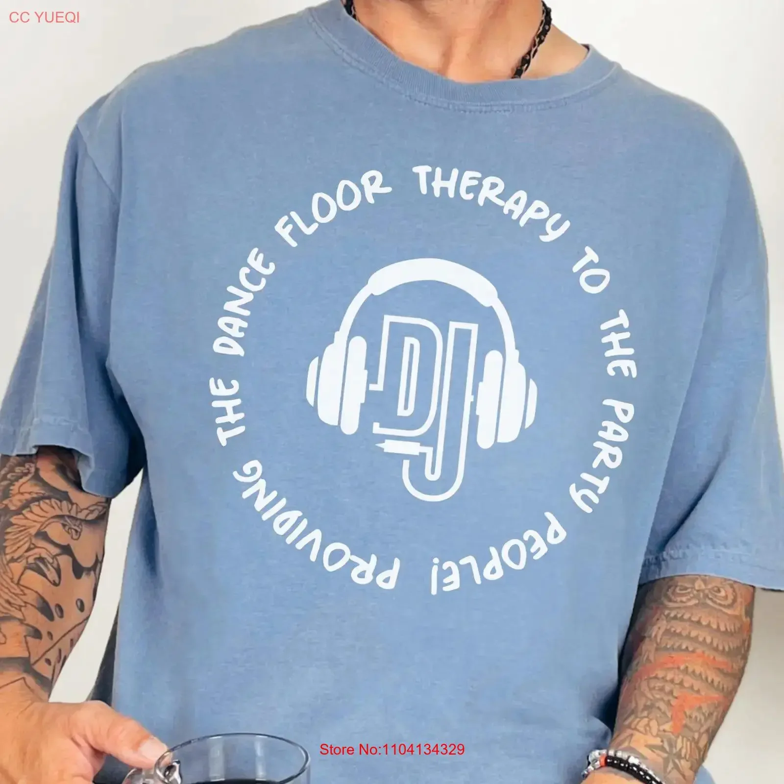 Wedding DJ Dance Floor Therapy T Shirt Thank you for Event Party Professional Disc Jockey Weddings Entertainment vintage