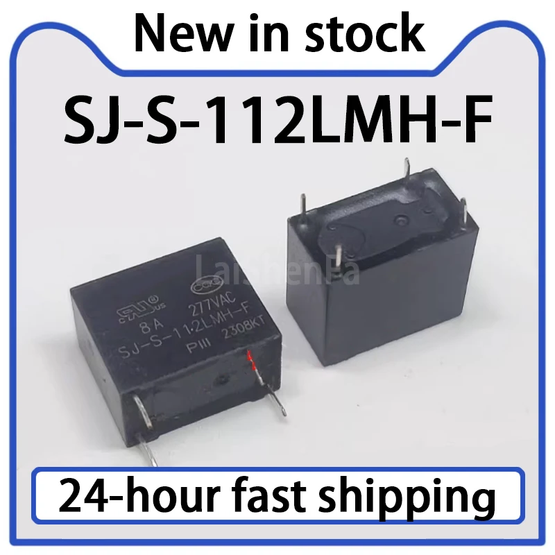 5PCS SJ-S-112LMH-F Relay 4-pin 8A Set Normally Open Stock