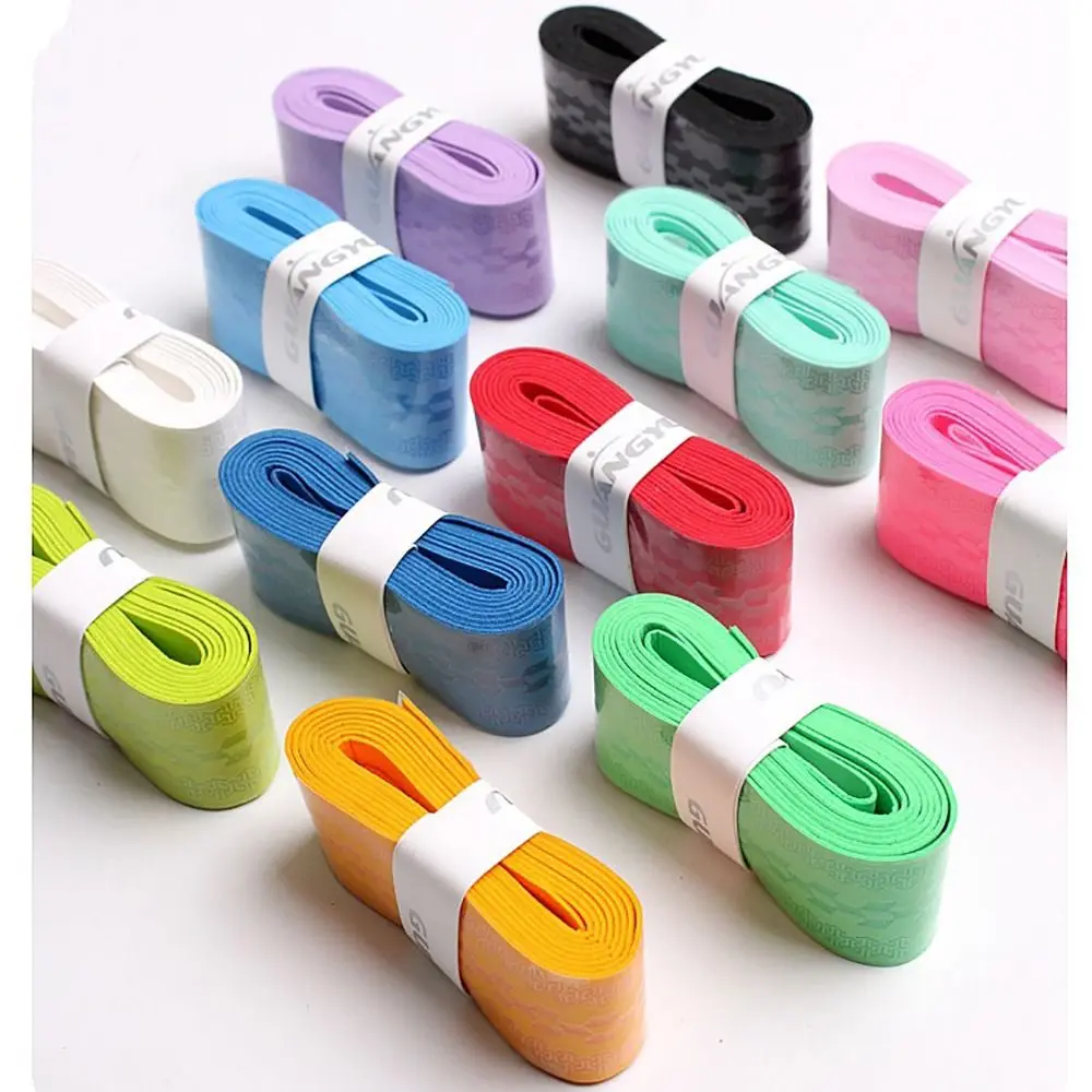 Embossing Badminton Racket Handle Grip Multicolor Sweat-absorbing Badminton Overgrip Wear-resistant Anti-slip