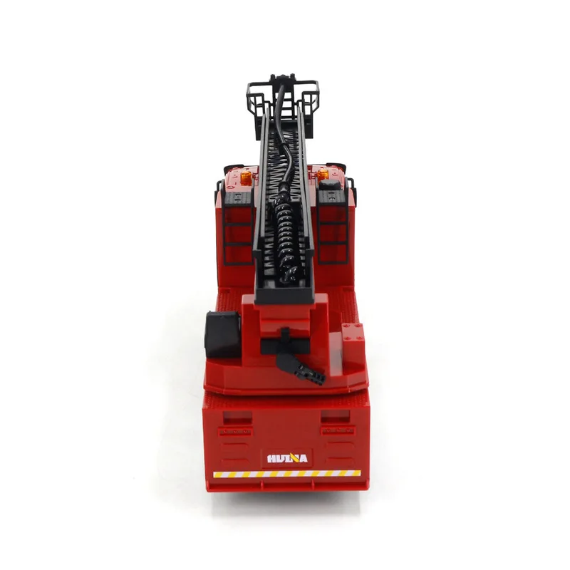 Huina 9チャンネル 1/18 合金製 ラジコン 消防車 登山救助 クラウドラダー搭載 消防エンジニアリング車両