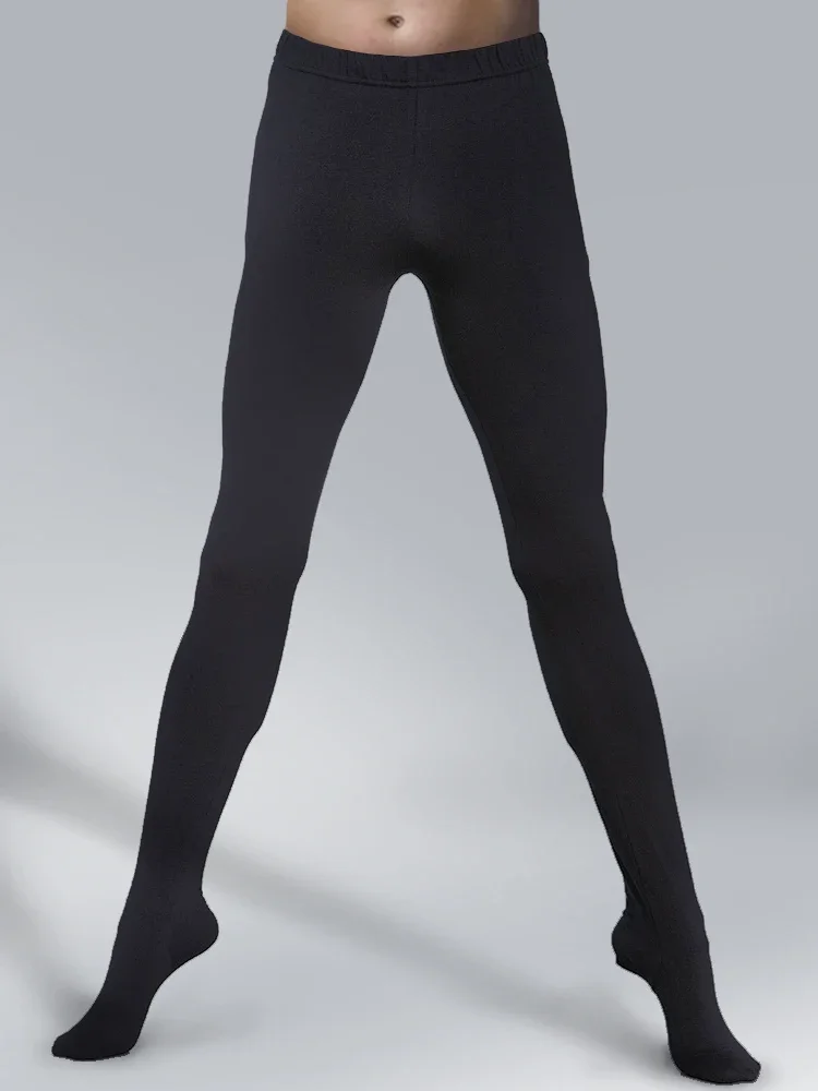 Ballet fzLake-Collants de danse pour hommes adultes, collants blancs et noirs, bas collants, collants, bas, chaussettes, tuyau Ptalk, leggings, vente en gros