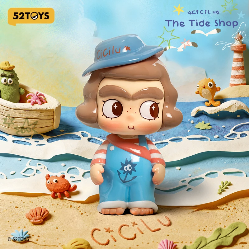 52TOYS Mystery Box CiCiLu The Tide Shop Series, 1PC Actionfigur zufällige Sammlerspielzeugdekoration
