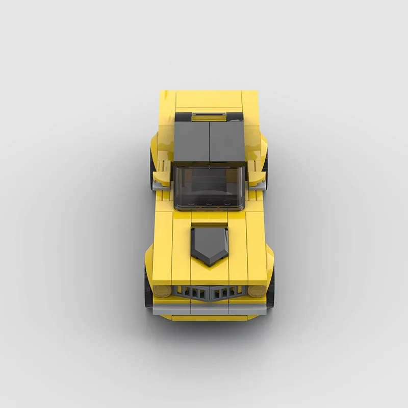 Plymouth Cuda compatible Lego moc small particle children's toy building block puzzle assembly