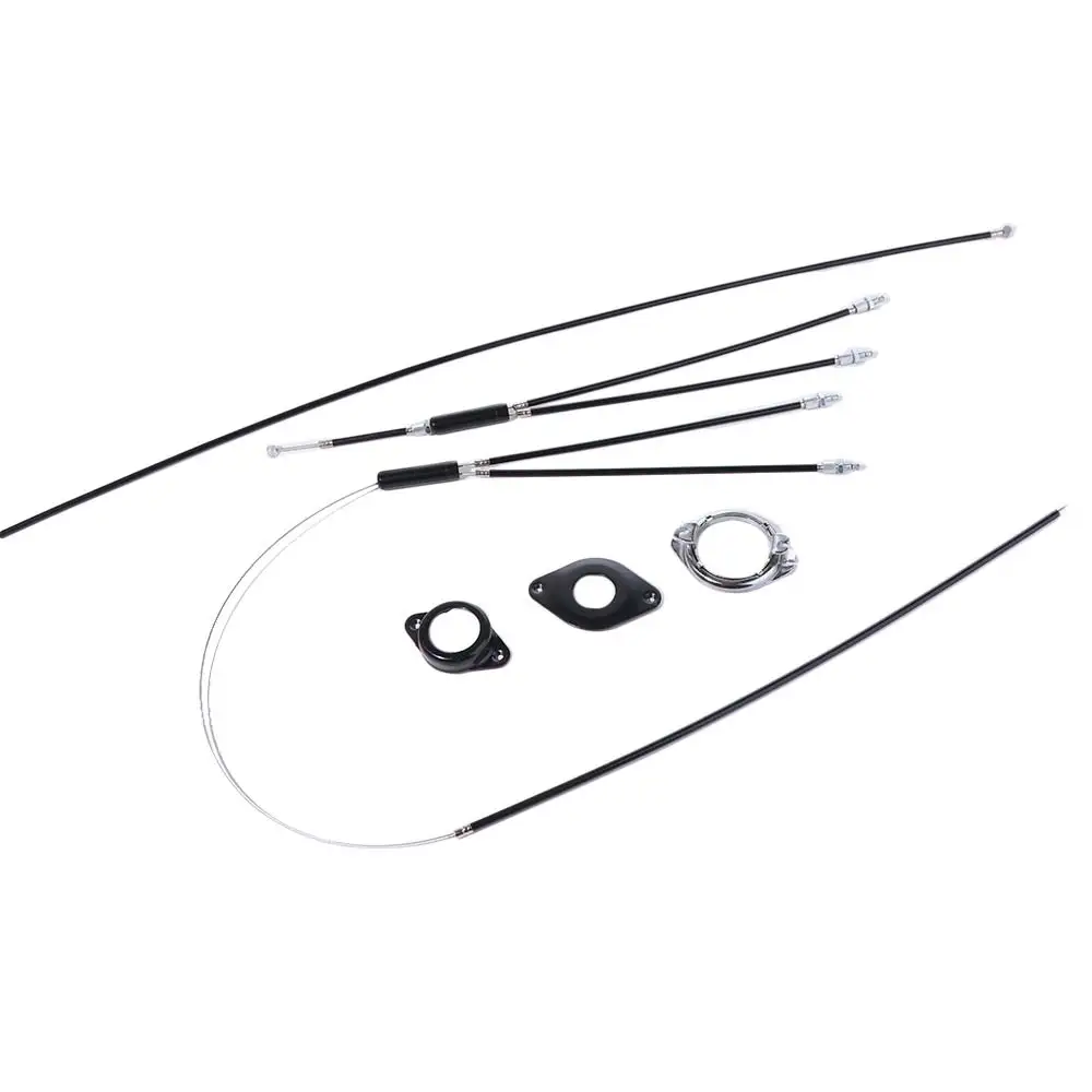 with Spinner Rotor BMX Bike Brake Cable Upper Lower Front Rear Gyro Brake Cables Professional Stainless Steel Bicycle Brake Line