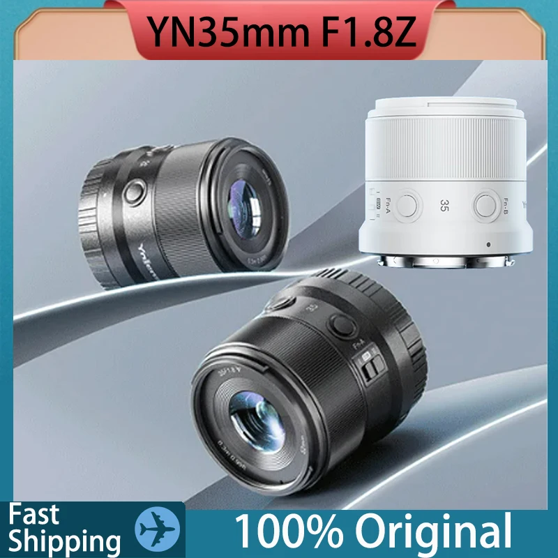 Original YONGNUO YN35mm F1.8Z DA DSM WL Lens WirelessRemote Auto Focus Custom APS-C Lens For Nikon Z Mount Nikon Camera Lens