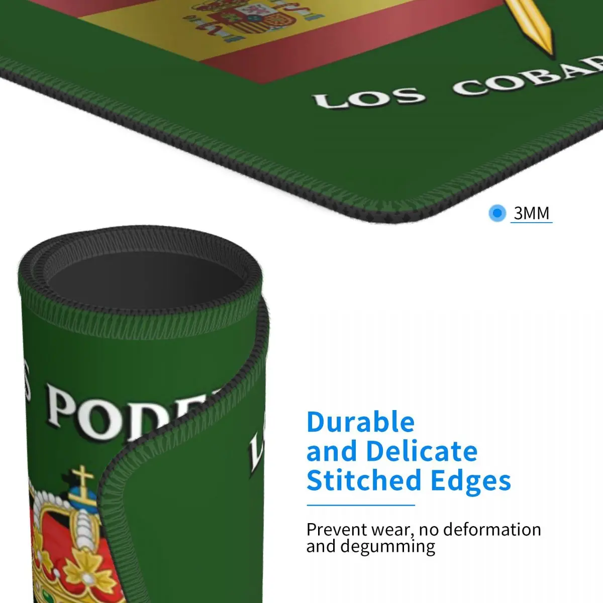 الحرس الاسباني المدنية اسبانيا العلم ماوس الوسادة الكمبيوتر لوحة المفاتيح ماوس حصيرة الألعاب الكمبيوتر المحمول حصيرة مكتبية مكتب الملحقات الجدول الحصير