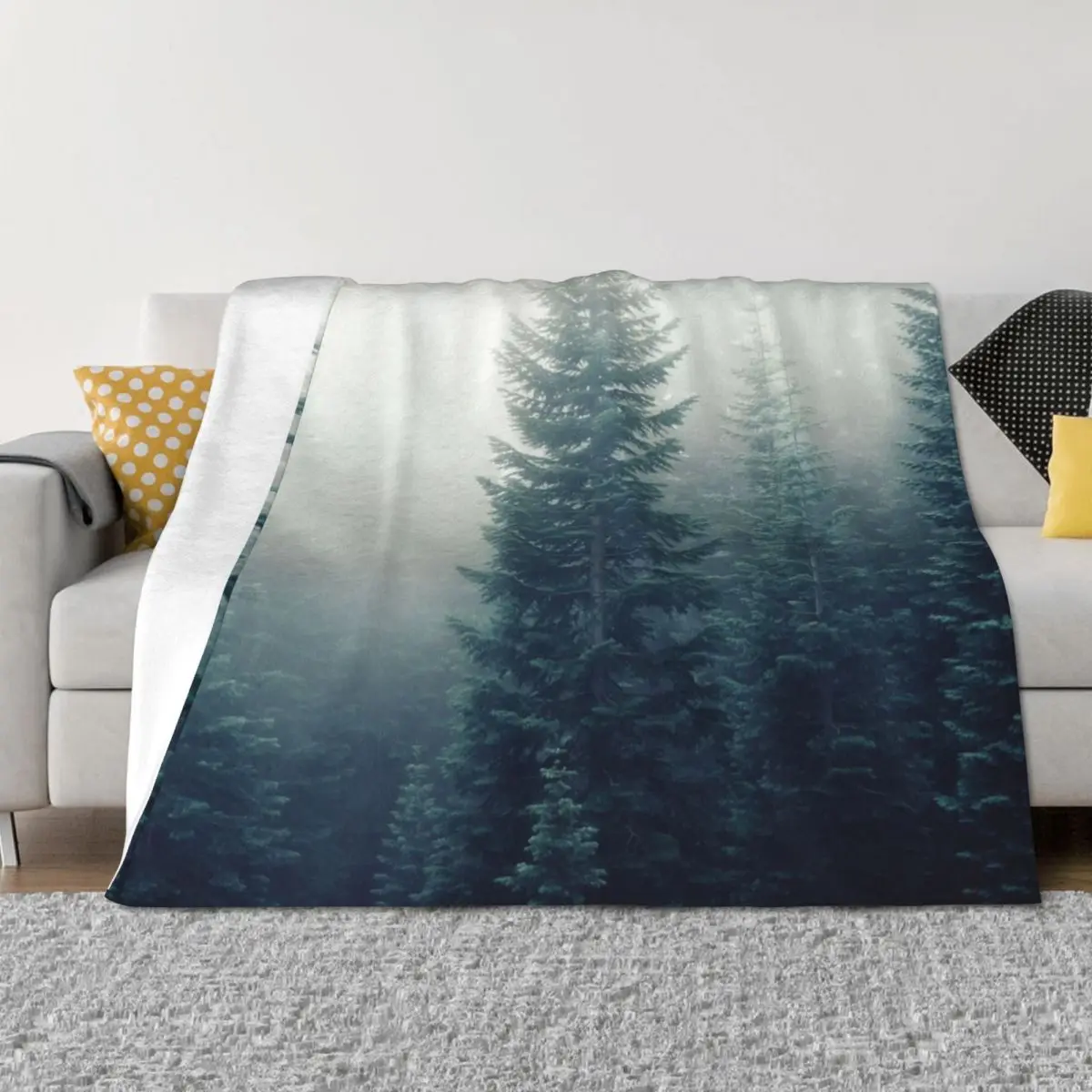 

MINDS IN NATURE MODERN PRINTING 1 Pc #26612595 Throw Blanket Beach Multi-Purpose heavy to sleep Blankets