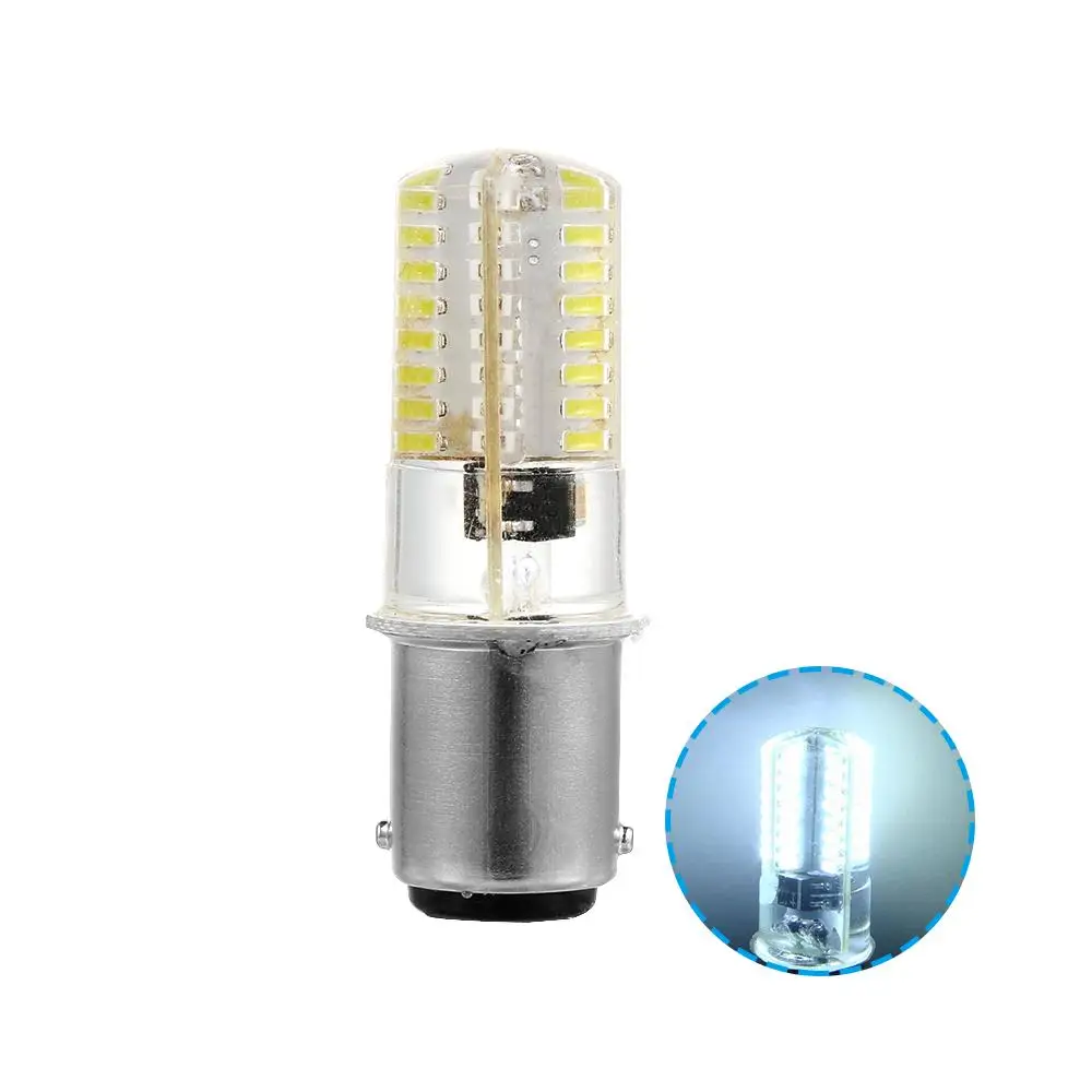 1PC Energy Saving  White/Warm White 64SMD 2.6W BA15D  LED Corn Bulbs Crystal Lamp  110/120V