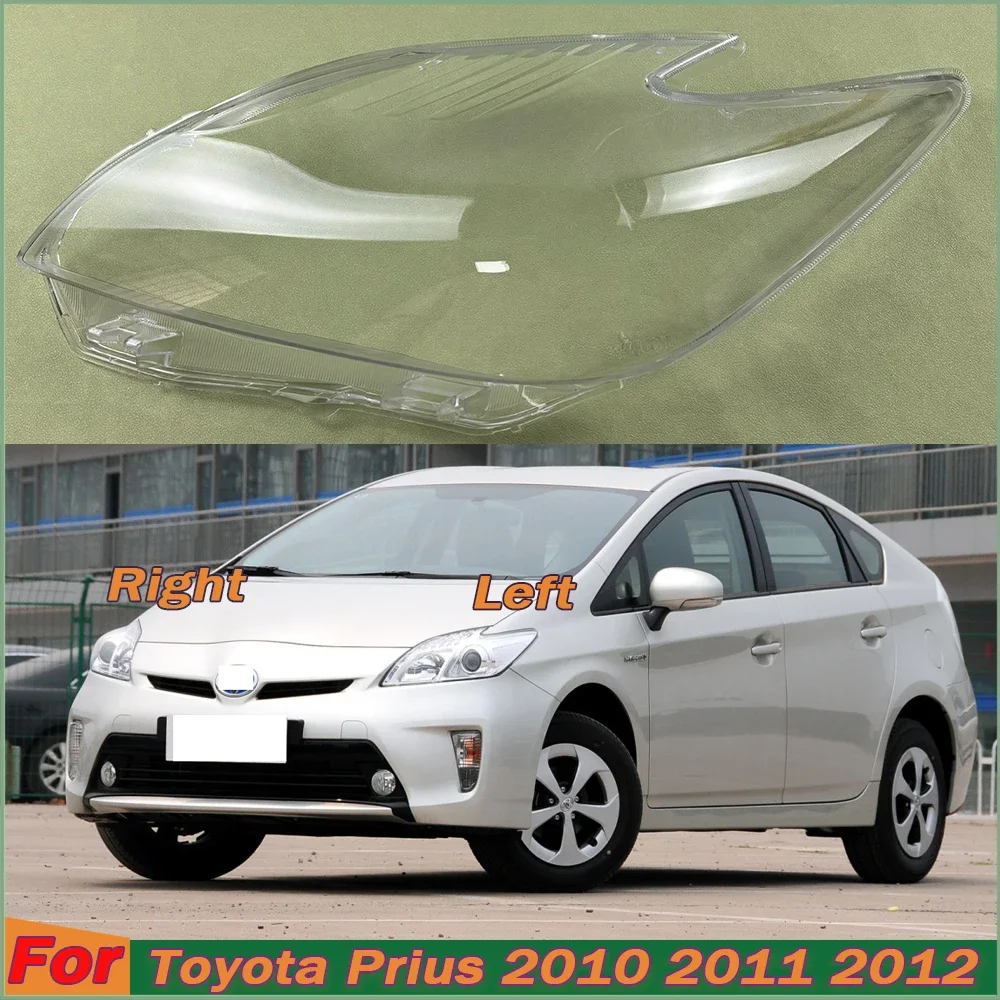 

Headlamp Lamp Shell Plexiglass Replace Original Lampshade For Toyota Prius 2010 2011 2012 Front Headlight Cover Transparent Mask