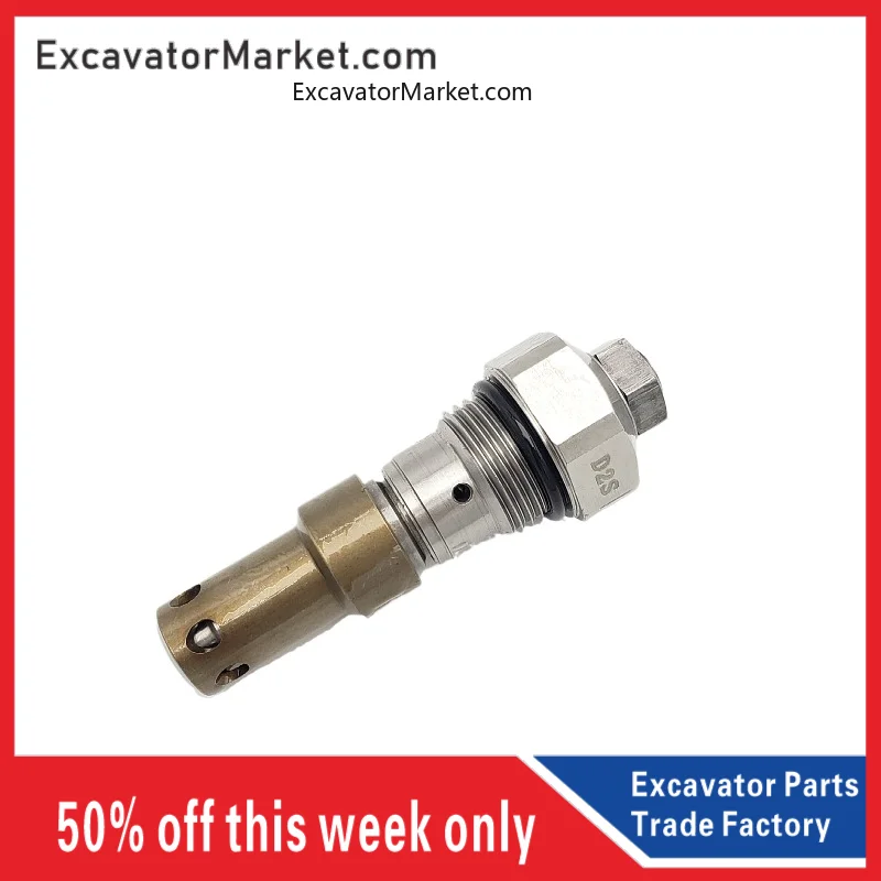 

Excavator Parts For ZAX EX120 220-1-2-3 Main Cannon Distribution Valve Main Overflow Valve Main and Auxiliary Cannon