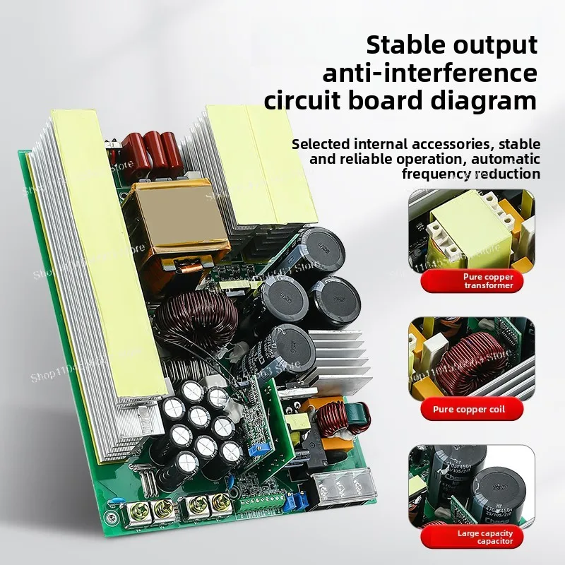 High power with 485 communication switching power supply 3000W4000W5000 can be controlled by signal 12V24V36V48V