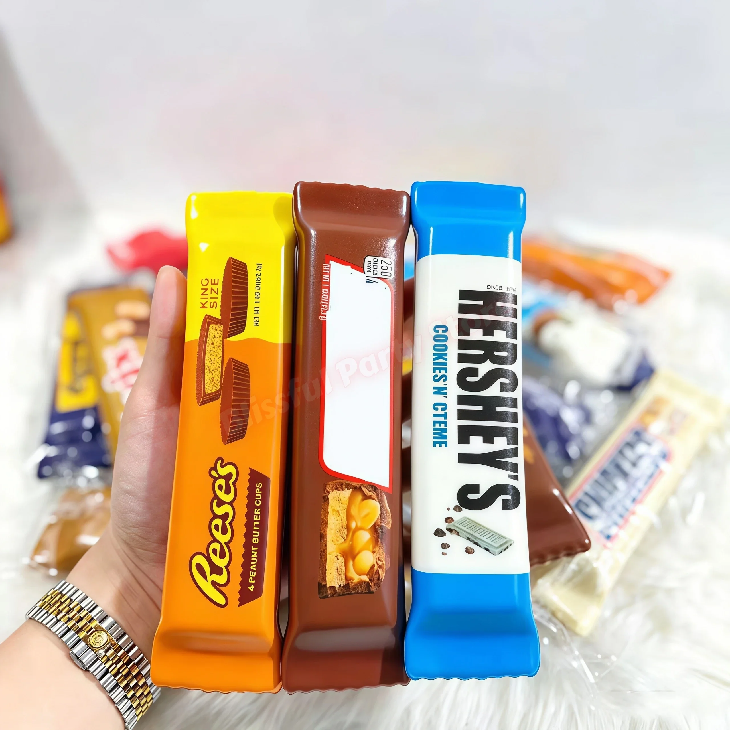 Simulierte Schokoladen-Butter-Sticks Quetschspielzeug Langsam Rückfedernde Quetschspielzeuge Stressabbau-Sensorikspielzeug Party-Geschenke – Detail 14