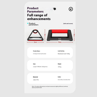 2Pcs Push-up Stand Pushup Handles Non Slip Push-up Bracket Heavy Duty Push Ups Rack Ergonomic for Floor Workouts