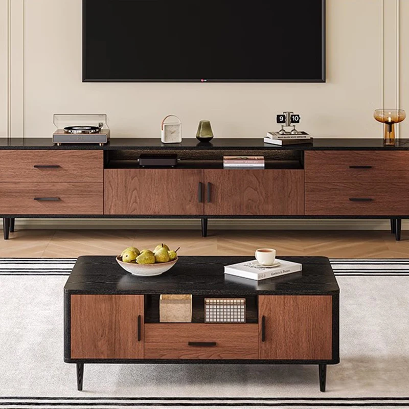 

Wood Nordic Tv Stands Movies Drawers Living Room Cabinets Hallway Organizer Tv Table Universal Aesthetic Muebles Home Furniture