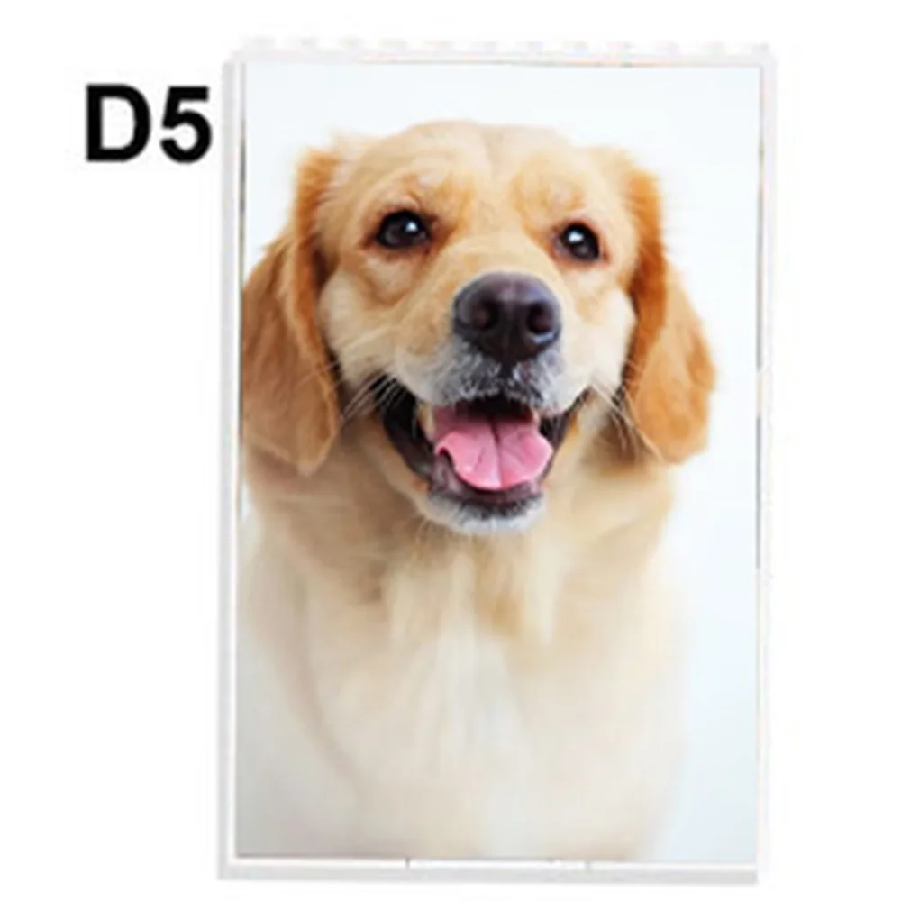 1PC Custom Pet Building Blocks - Personalized PMMA DIY Blocks, Custom Name & Text, Creative Laser Engraved Unique Gift for Pet L