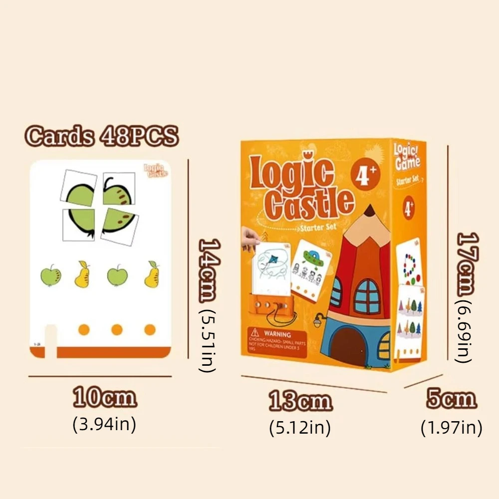 Juego de rompecabezas de llave lógica Montessori para niños, juego a juego, llave lógica 3D, entrenamiento de pensamiento, educativo intelectual temprano