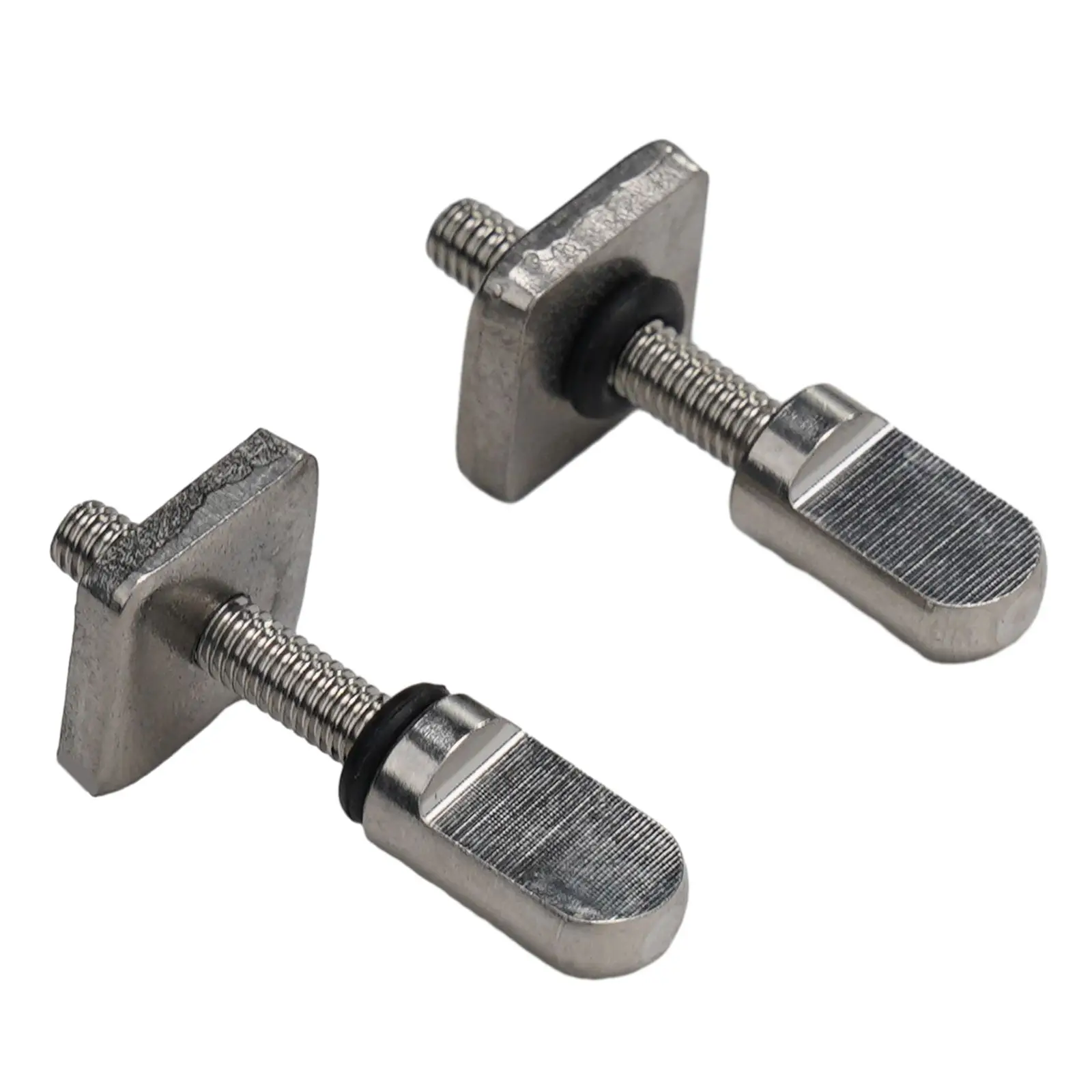 2Pcs Surfboard Tail Fin Screw Quick Fit Fin Nut Bolt For Surf Etc. With 0-type Washer Hand-screw Bolt Surfboard Accessory