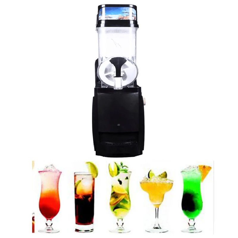 Ice Slusher 1 Tanks Slush Machine Smoothies Granita Machine 890W Snow Melting Machine