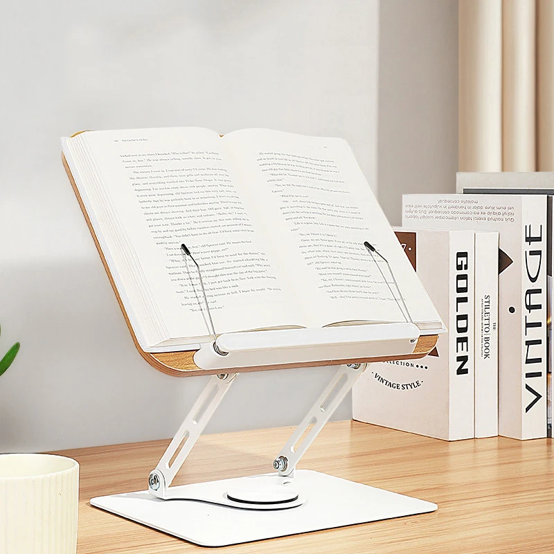 Desktop Reading Rack, Book Shelf, Tablet Computer Stand, Multi-function Office Folding Book Stand