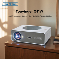 Touyinger Q11W 4K 8K Led Home Theater Electronics Video Game Devices 5G Projectors Full HD Movie Projector