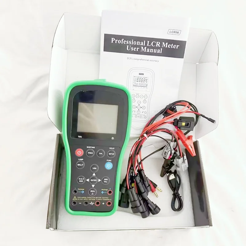 LCR06 Solenoid Piezo Diesel Common Rail Injector Metering Unit DRV Valve Resistance Inductance Capacitance Parameter Tester