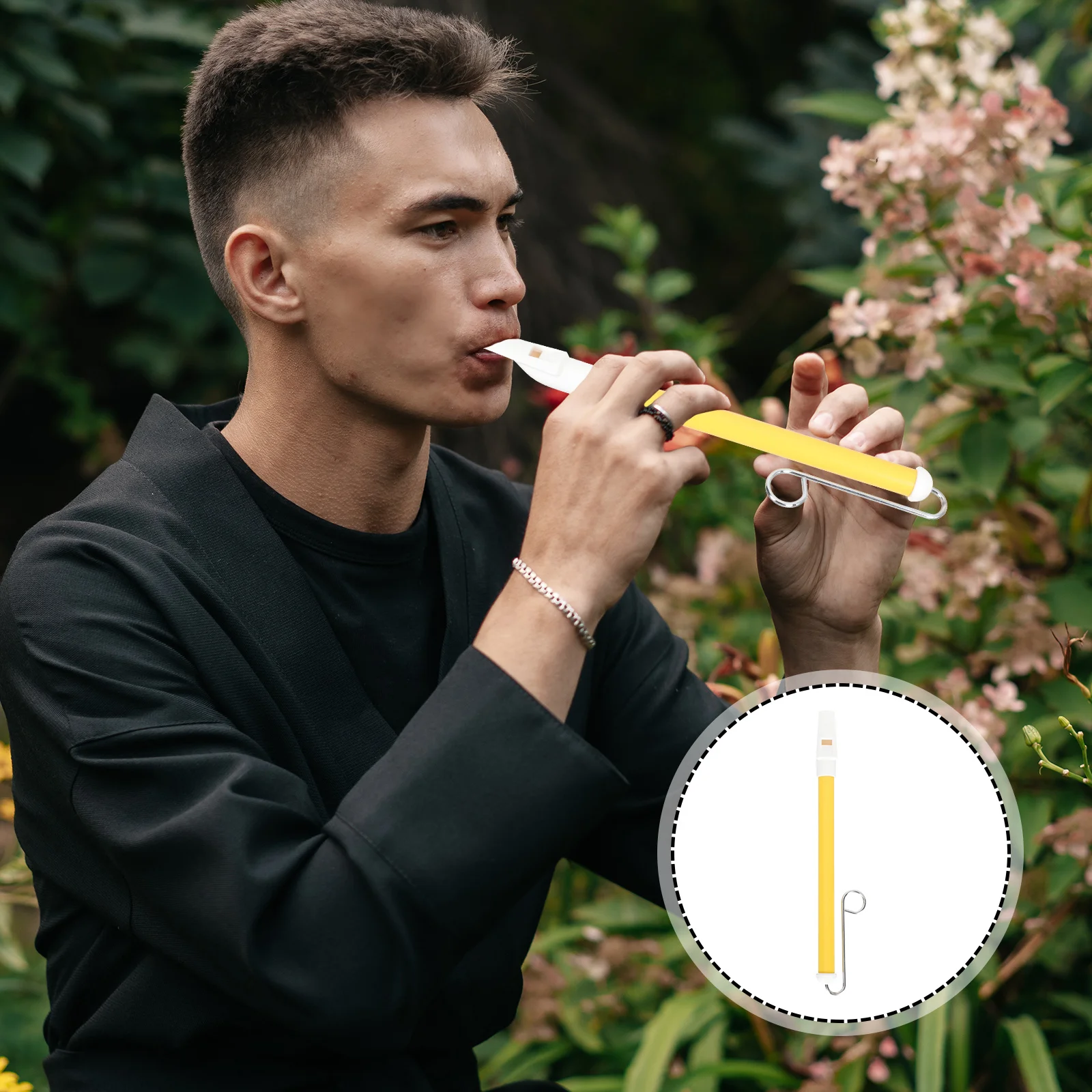 أداة تعلم موسيقية للأطفال ذات صفارة منزلقة، تصميم متين عالي الجودة لتعليم الموسيقى وتنمية الدماغ