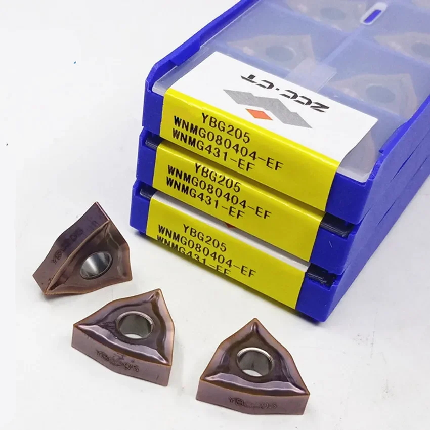

WNMG080404-EF YBG205/WNMG080408-EF YBG205/WNMG080404-EM YBG205/WNMG080408-EM YBG205 ZCC.CT Твердосплавные пластины с ЧПУ 10 шт./кор.