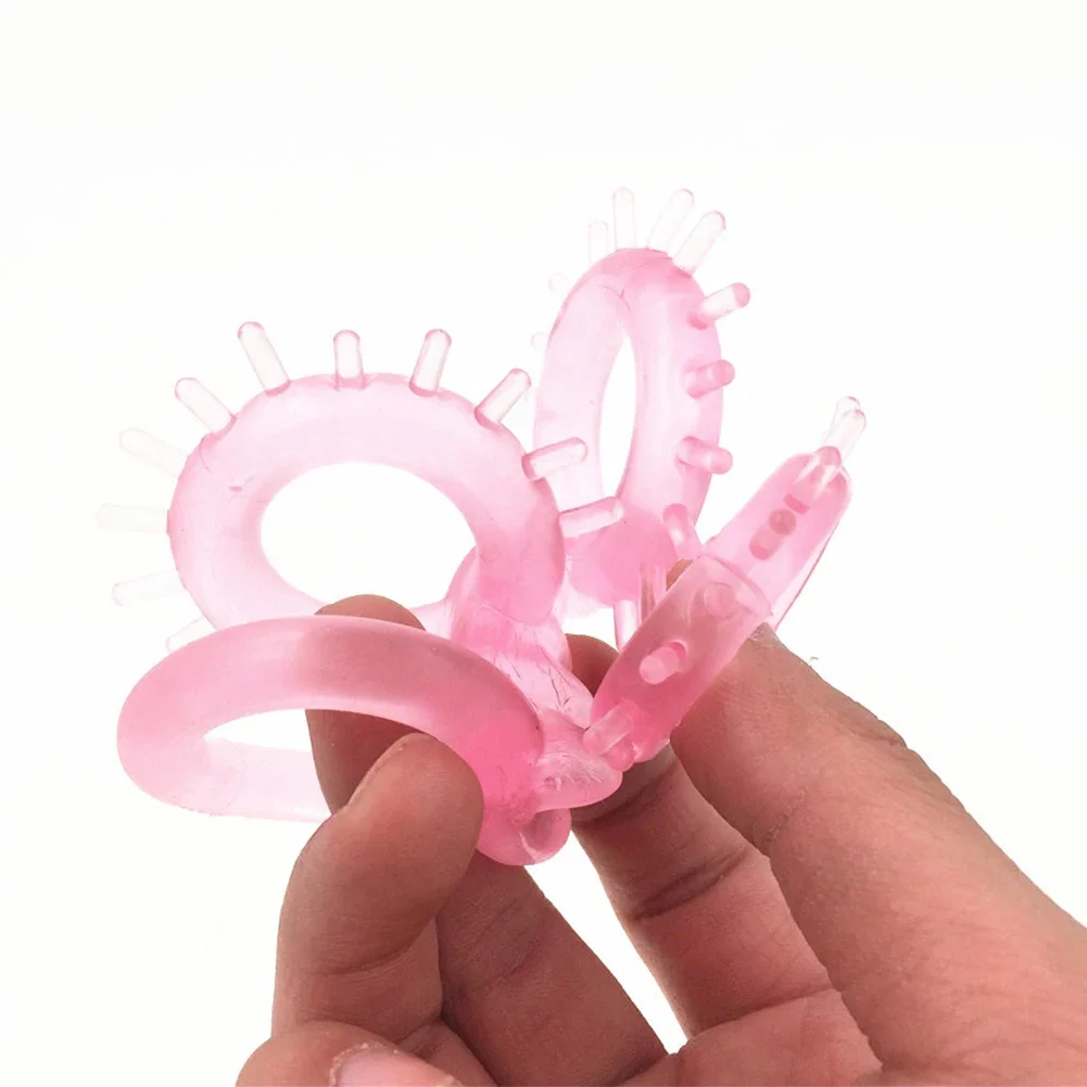 Penis Ring Delay Ejaculation Silicone Semen Lock Ring High Elasticity Time Lasting Cock Ring Sex Toys For Men Adult Toys