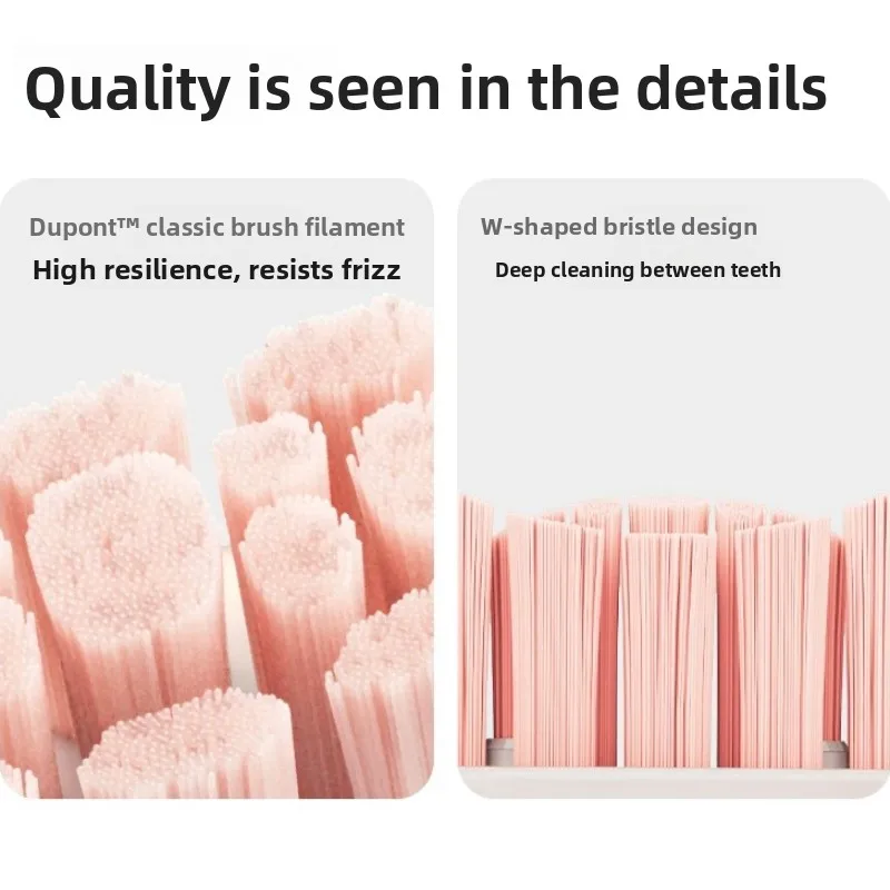 Original Oclean 6pcsReplacement Brush Heads for Oclean Flow/X PRO Elite/X PRO /F1/Z1/One/ Air2 Sonic Electric Toothbrush Nozzles