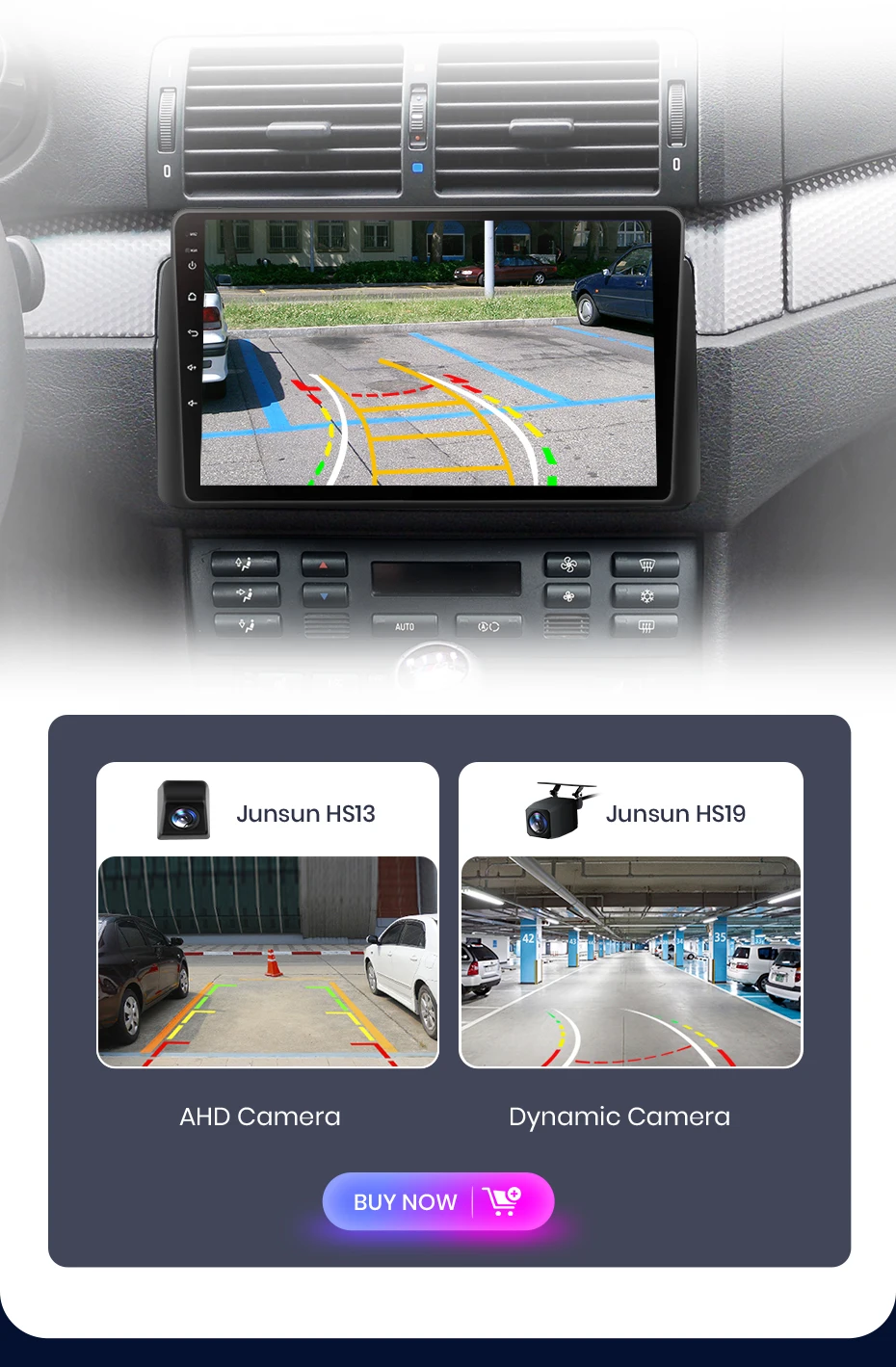 Junsun Kabelloses CarPlay Android Auto Autoradio für VW Golf 4 Jetta MK4 1997-2003 2 DIN Multimedia-Stereoanlage mit Eingebautem Kühlventilator GPS-Navigation SWC Bluetooth FM RDS DSP IPS-Bildschirm Auto-Intelligentes System 4G WiFi 8-Kern Plug&Play Haupteinheit – Detail 16