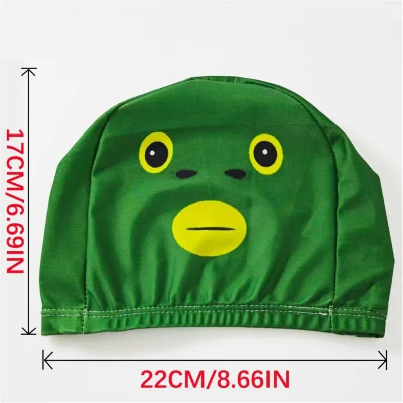 Water‑Resistant Adult Swim Cap Lightweight No‑Pressure Ear Protection with Multi‑Color Printed Patterns For Daily Swimming
