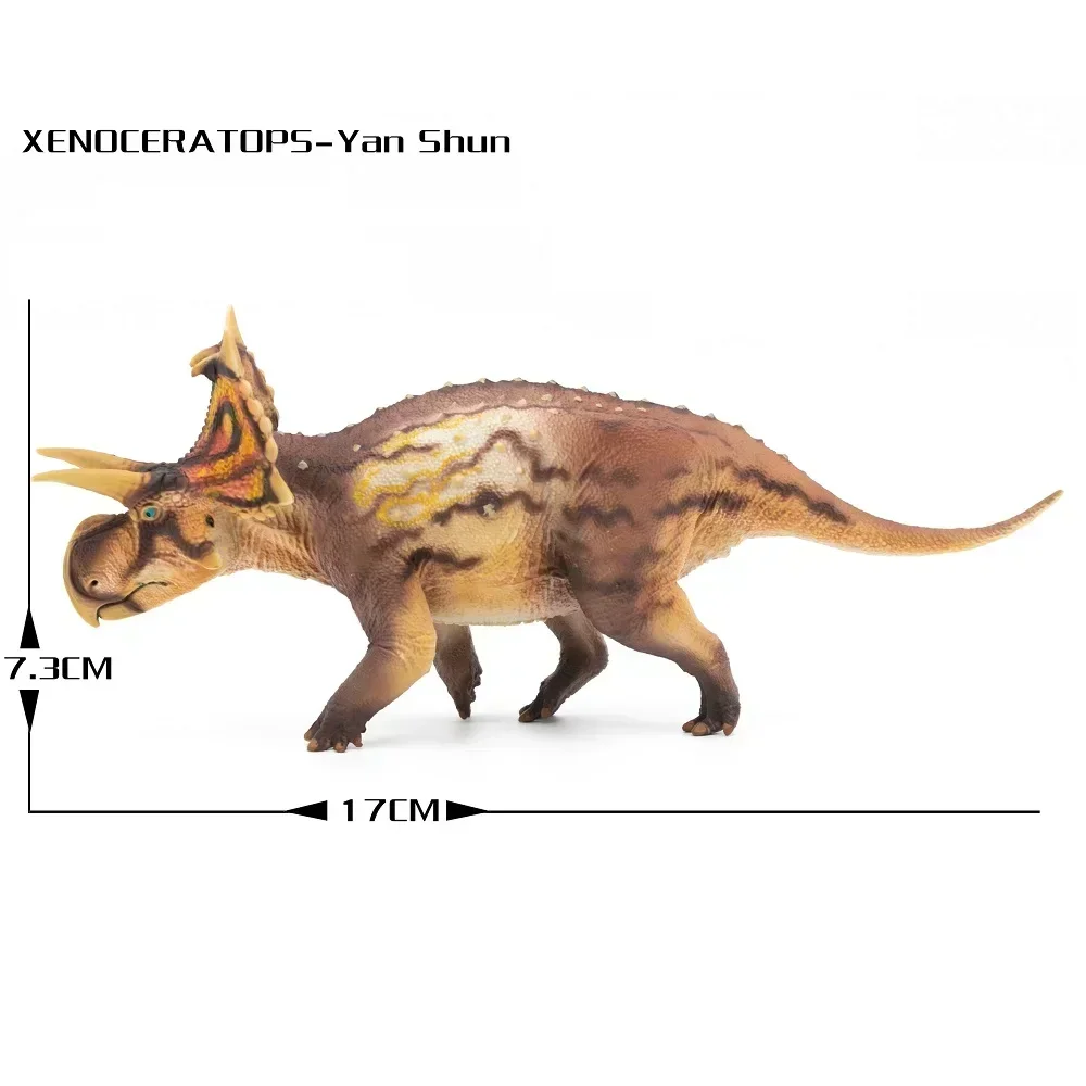 HAOLONGGOOD 1:35 Scale Xenoceratops Dinosaur pronic Figure Animal Model Toy Gift