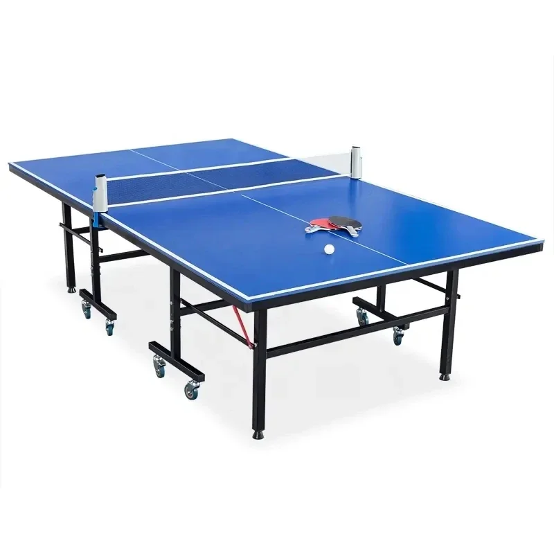 2023 best selling professional black movable table tennis table 25mm portable foldling foldable for indoor