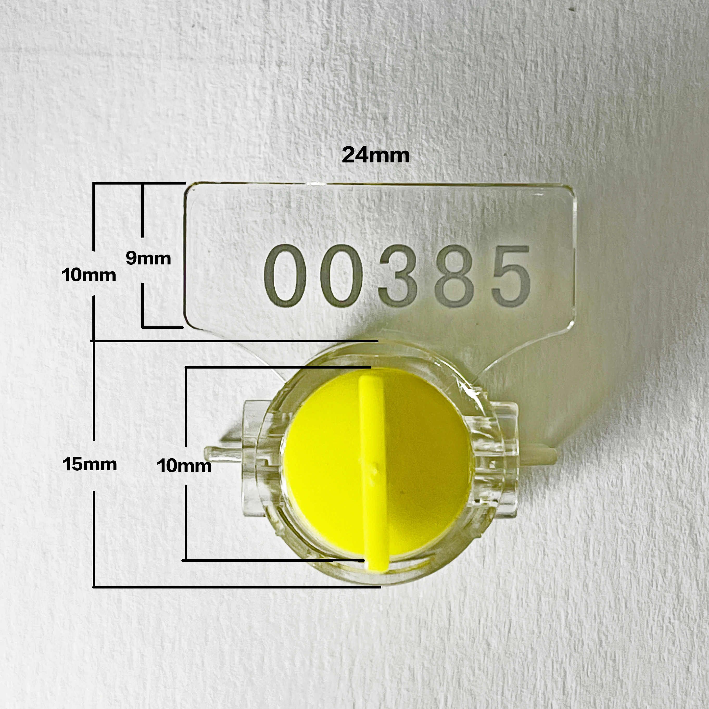 100pcs meter seals plastic security zhengcheng chearw printing customize