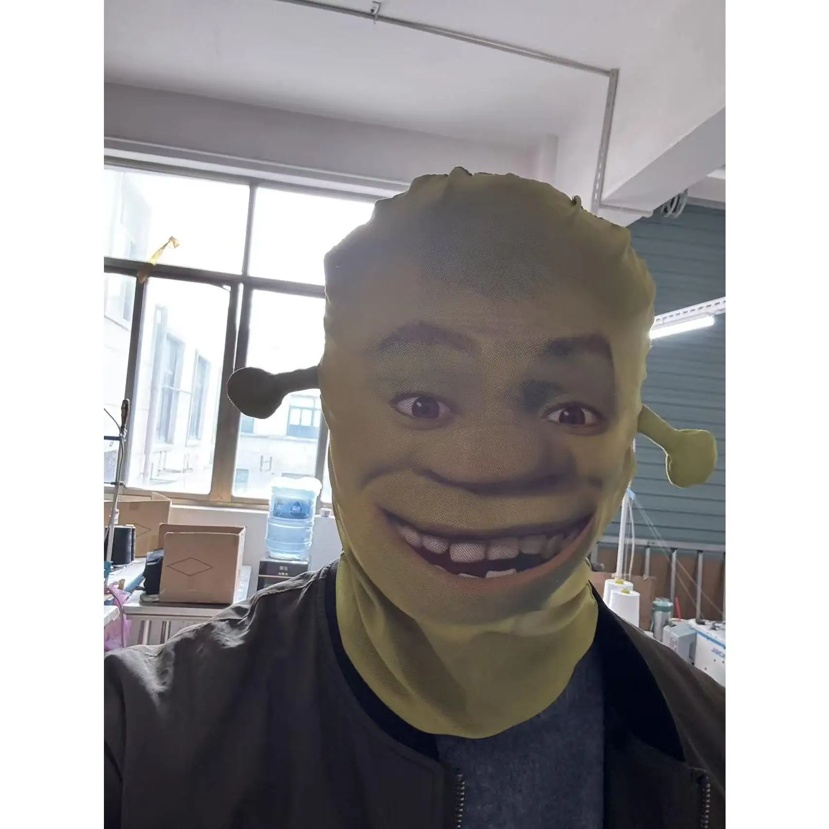 Shrek Fiona 3D Full Face Mask – Breathable Funny Monster Mask, Halloween Cosplay Prank Party Essential