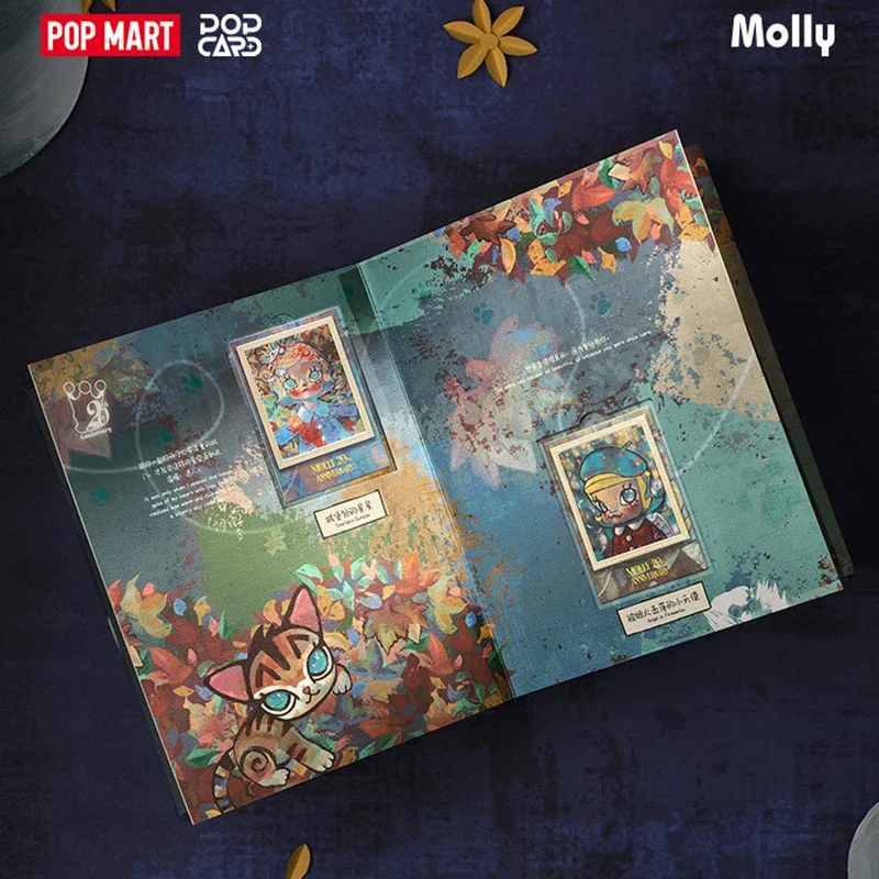

POPMART Molly 20th Anniversary Memorial Albam Series Blind Box Toys Mystery Box Guess Bag Doll Desktop Ornaments Collection