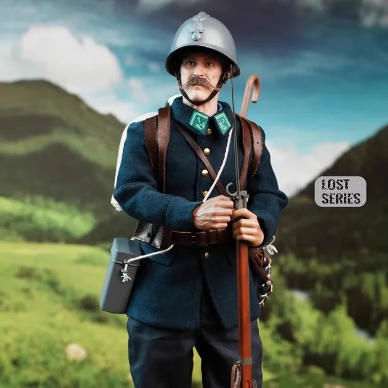 

QOM-1041 1/6 Scale Soldier Set Model for12''French Mountain Hunters