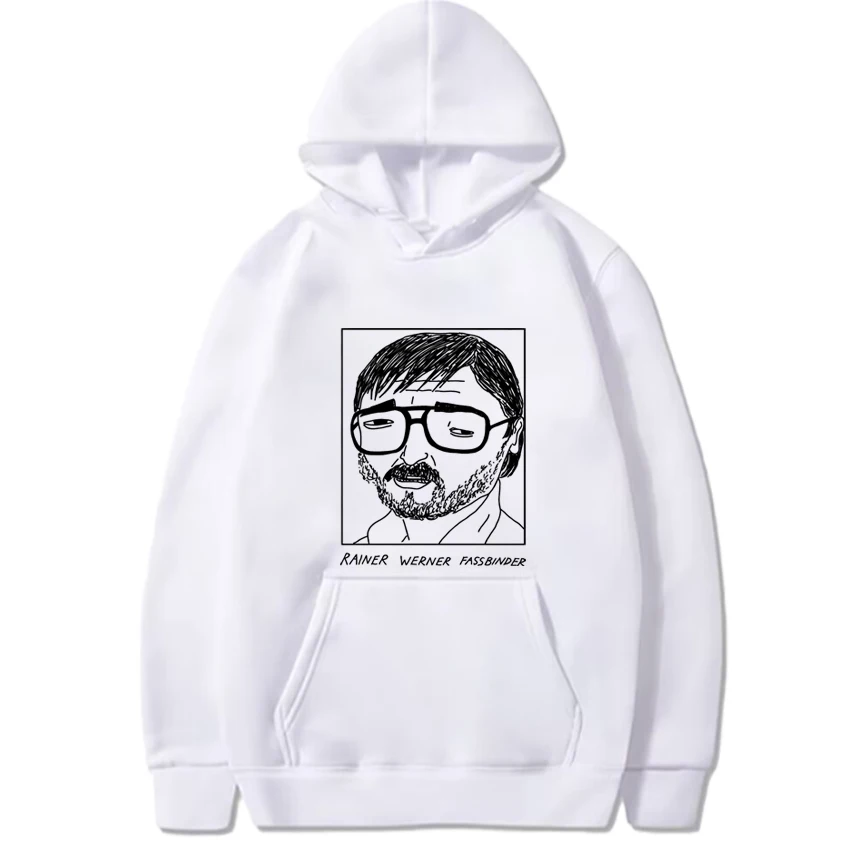 

Badly Drawn Celebrities personalization printed Hoodie Men Women vintage Casual pullovers Unisex Fleece Long sleeve Sweatshirt