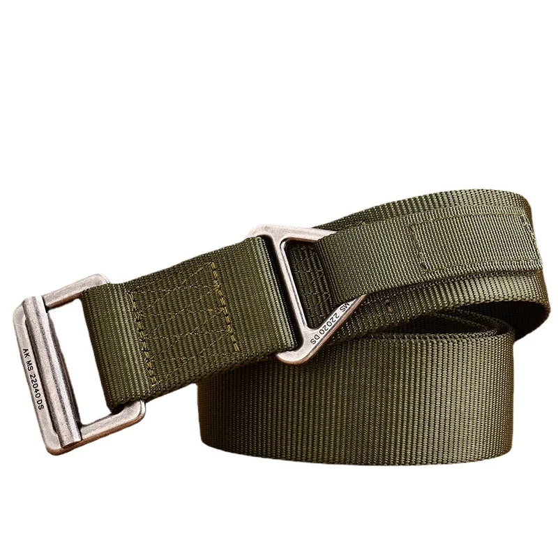 

4.5CM Tactical Belt for Men Heavy Duty Nylon Belt for Cargo Pants Work Pants Military Training Gear