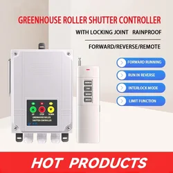 PUFFINS Wireless Remote Control Switch Intelligent Controller For Planting Shed Rolling Shutter Door Industrial AC 380V