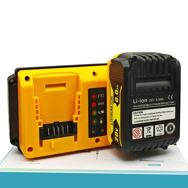 Power Tools Accessories Parts DCB102 For Dewalt 18V 20V Lithium Battery DCB180 DCB200 DCB203 DCB205 Charger DCB115 DCB118 DCB112