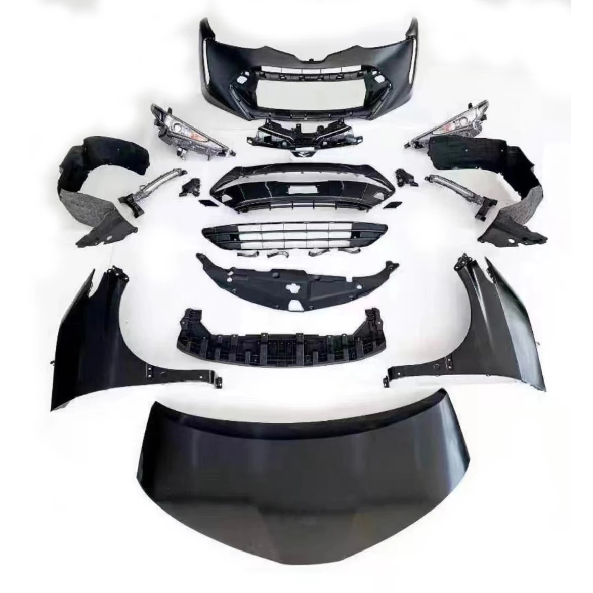 High Quality for to Yot a Previa Estima 2006-2012 Front Bumper Body Kit 100% Upgrade 2016 Models New Condition PP Material