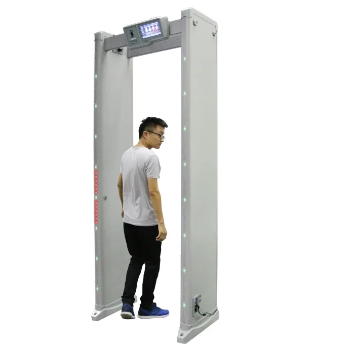 Security full body walk through door frame arched metal detector from China