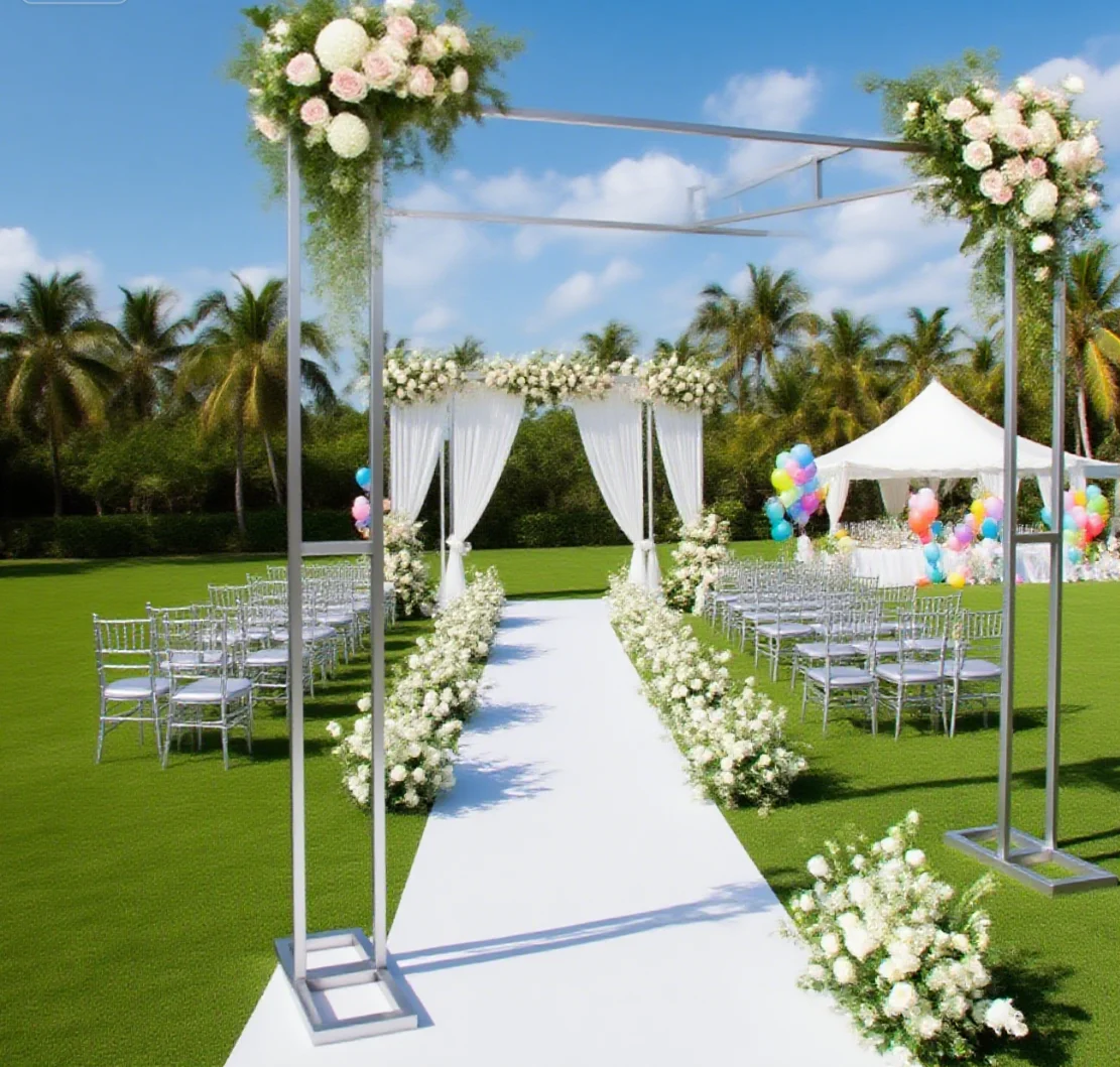 

Без света, без цветов) Белый, черный и золотой свадебный реквизит на заказ, сценический фон, черная свадебная цветочная арка, квадратная рамка, подставка для фона